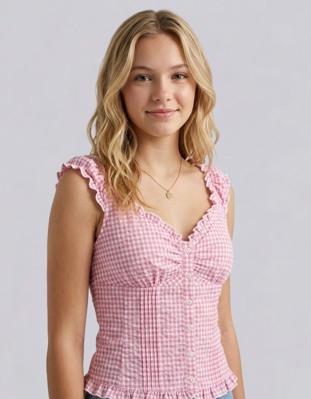 Check Fitted Shirt