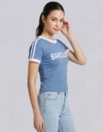 Short Sleeve Sport Print T-Shirt
