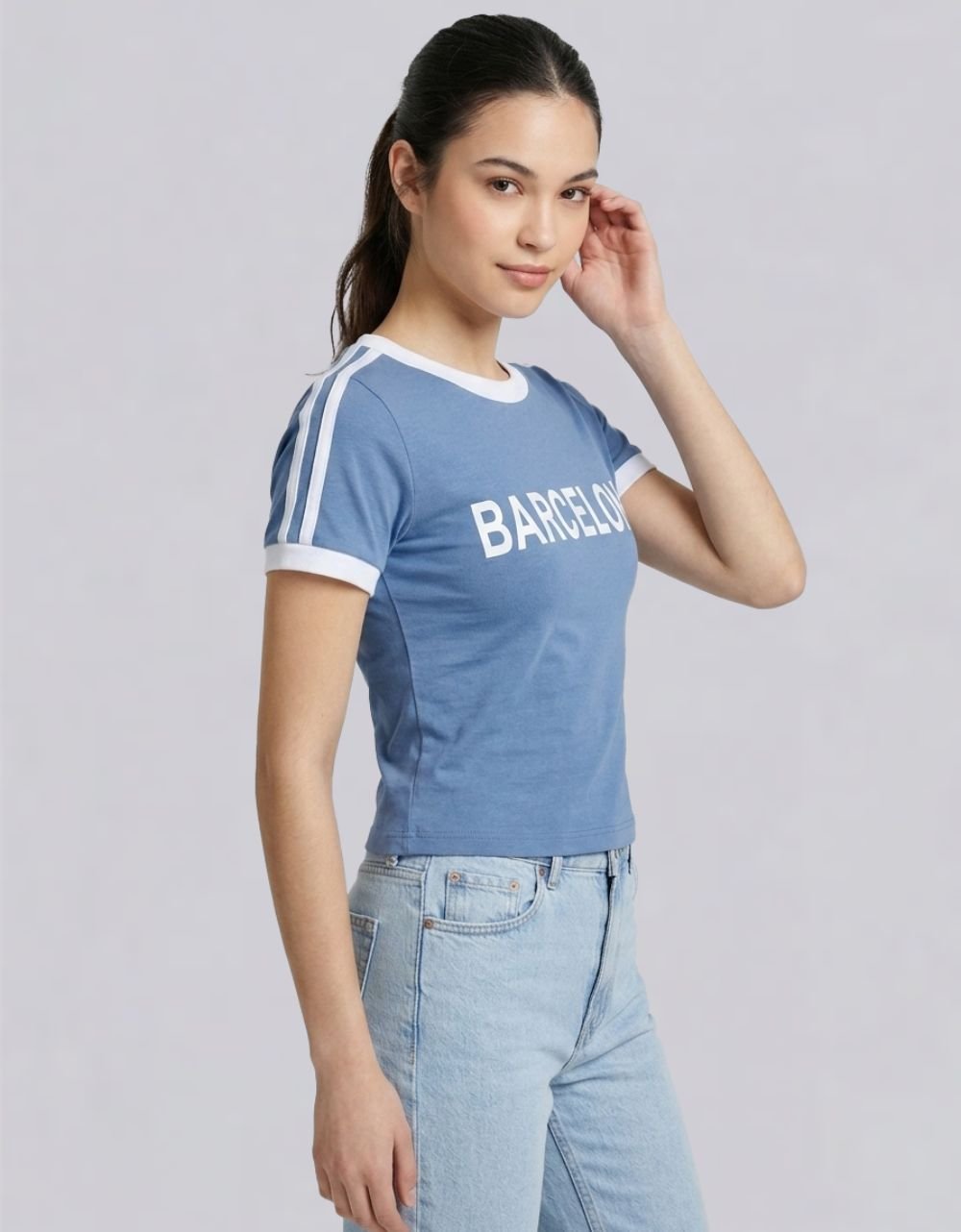 Short Sleeve Sport Print T-Shirt