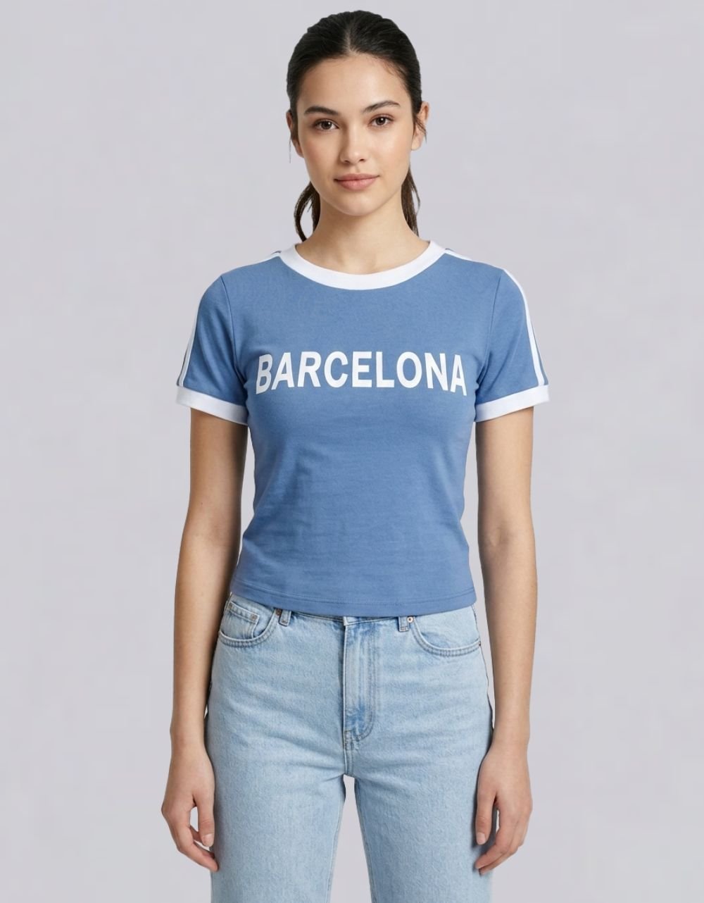 Short Sleeve Sport Print T-Shirt