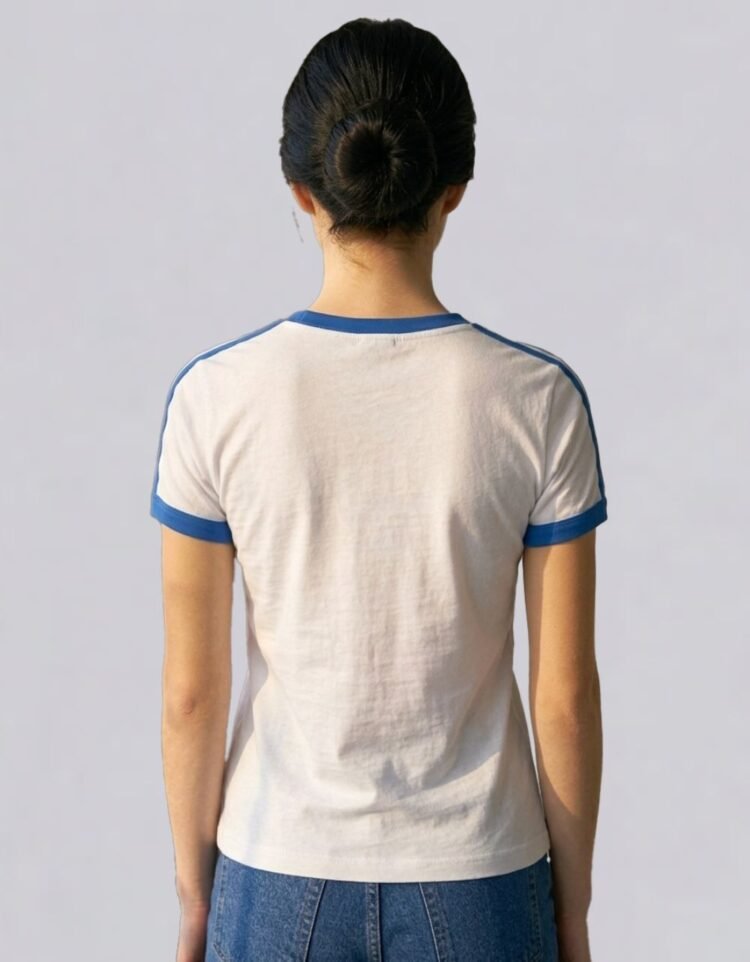 Short Sleeve Sport Print T-Shirt