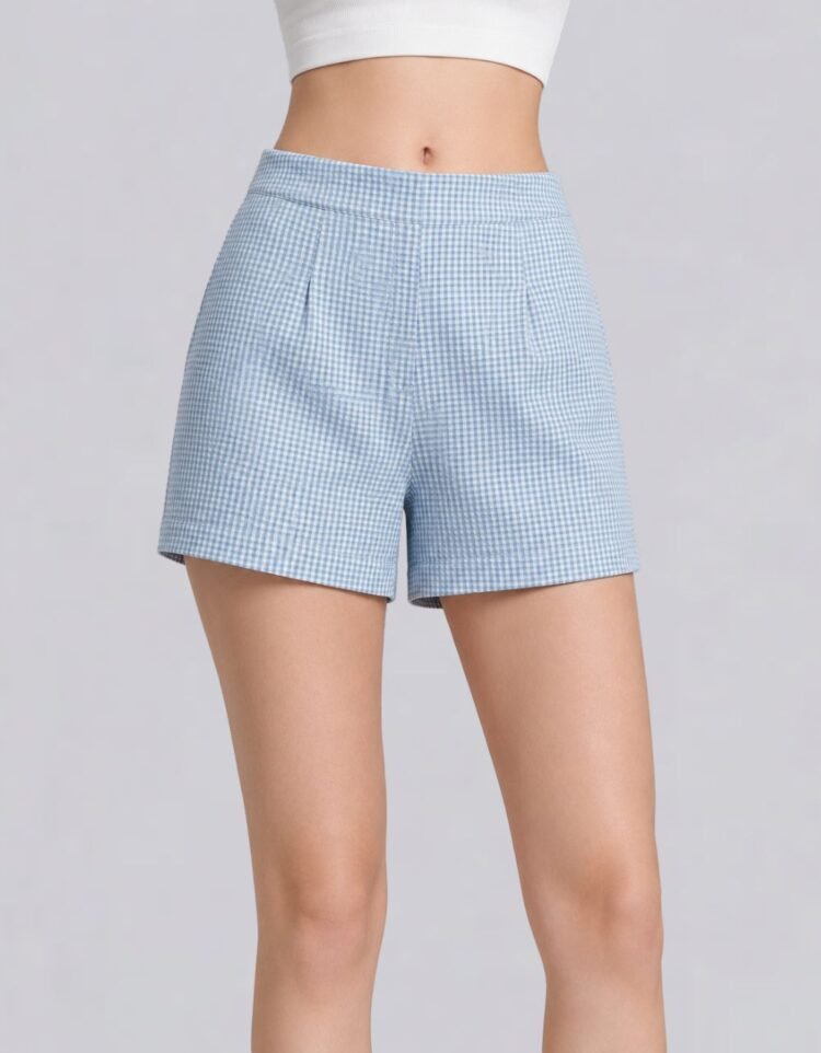 Gingham shorts