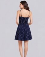 Strappy Polka Dot Dress