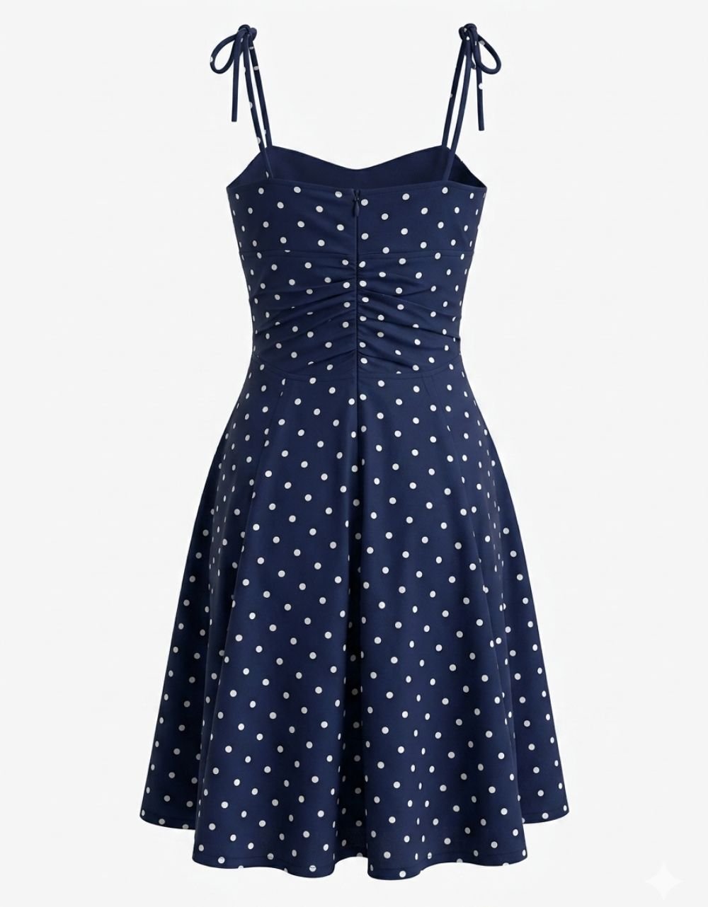 Strappy Polka Dot Dress