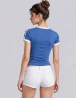 Short Sleeve Sport Print T-Shirt